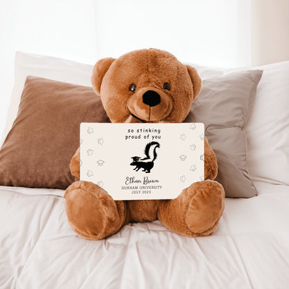 Personalized Graduation Teddy Bear Gift