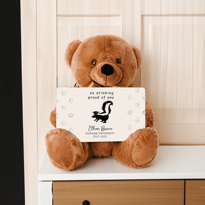 Personalized Graduation Teddy Bear Gift