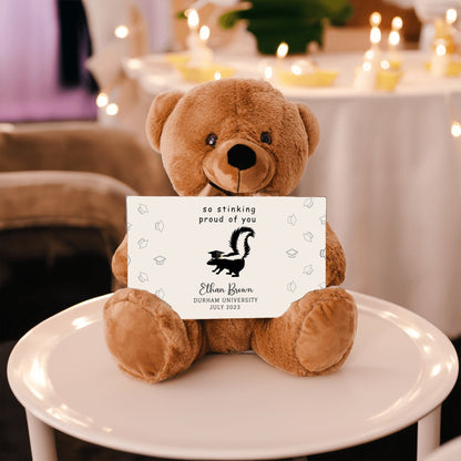 Personalized Graduation Teddy Bear Gift