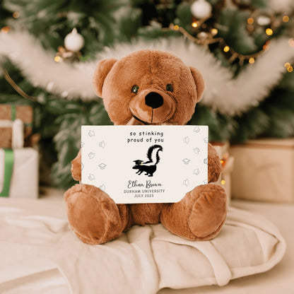 Personalized Graduation Teddy Bear Gift