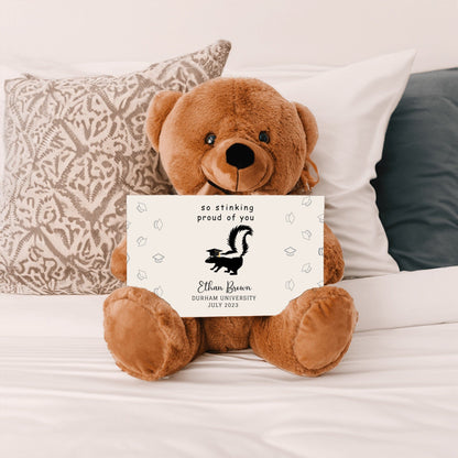 Personalized Graduation Teddy Bear Gift