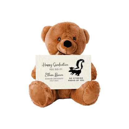 Personalized Graduation Teddy Bear Gift