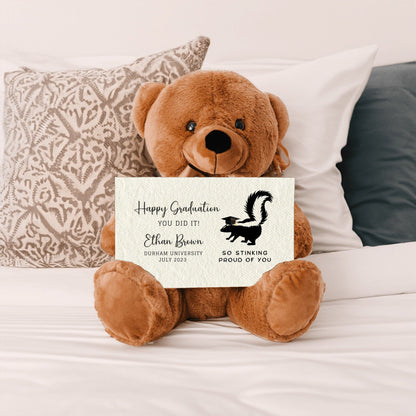 Personalized Graduation Teddy Bear Gift