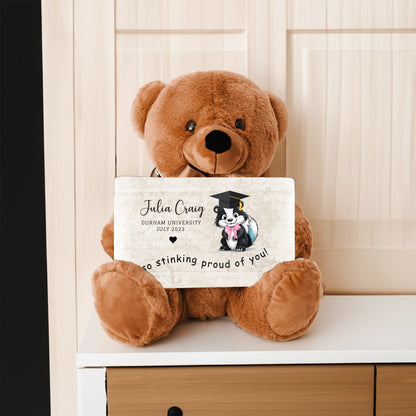 Personalized Graduation Teddy Bear Gift