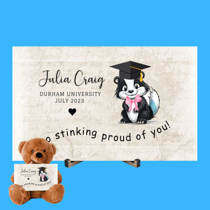 Personalized Graduation Teddy Bear Gift