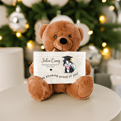 Personalized Graduation Teddy Bear Gift