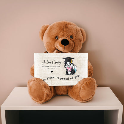 Personalized Graduation Teddy Bear Gift