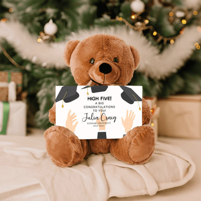 Personalized Graduation Teddy Bear Gift