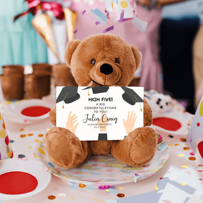 Personalized Graduation Teddy Bear Gift