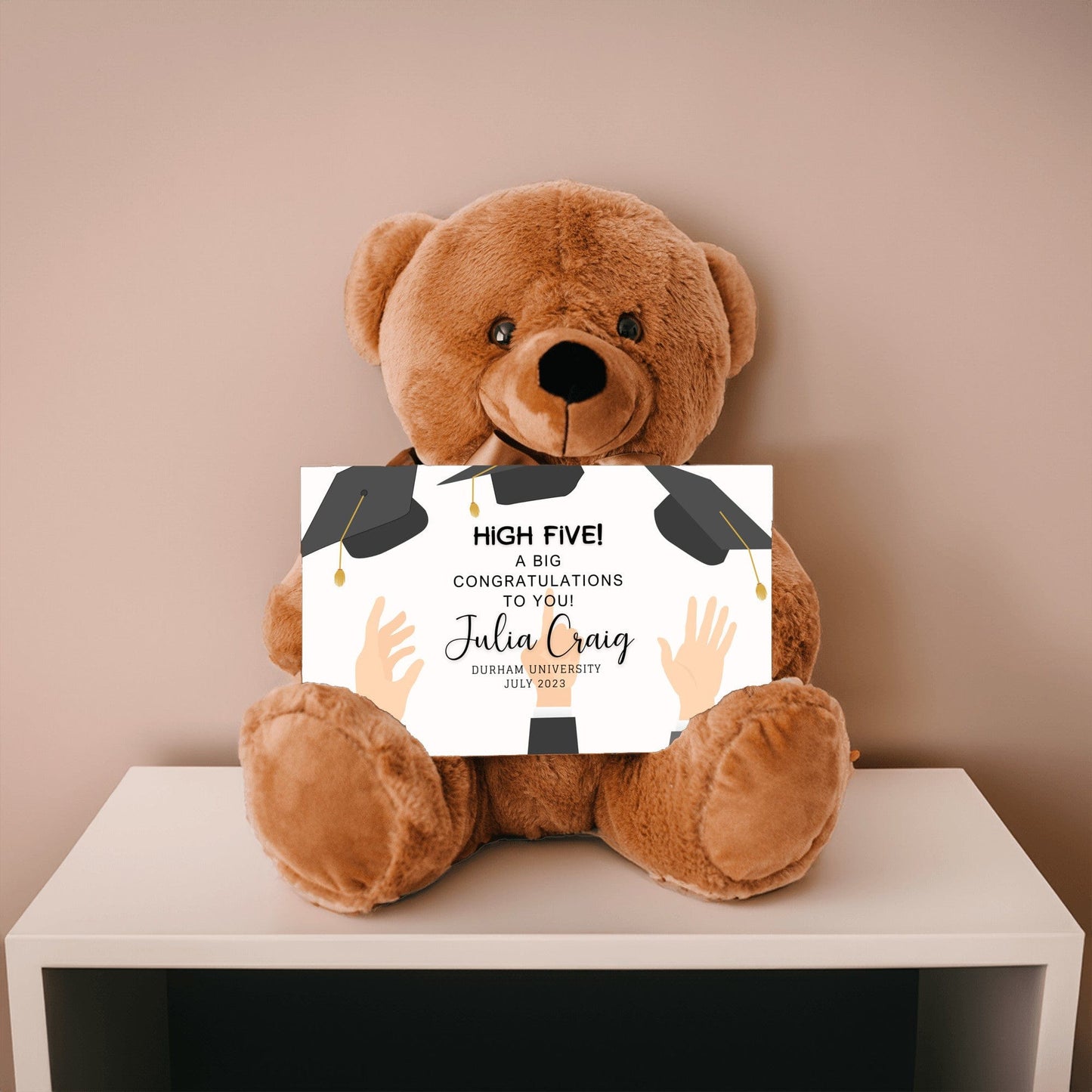 Personalized Graduation Teddy Bear Gift