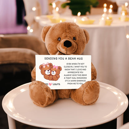 Teddy Bear Gift For Mom-Sending a Bear Hug to Mother