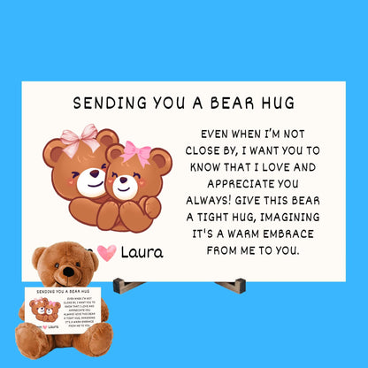 Teddy Bear Gift For Mom-Sending a Bear Hug to Mother