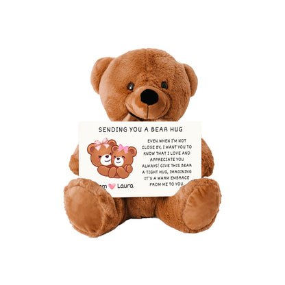 Teddy Bear Gift For Mom-Sending a Bear Hug to Mother