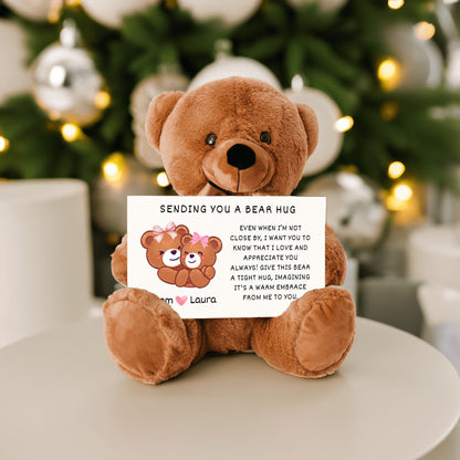 Teddy Bear Gift For Mom-Sending a Bear Hug to Mother