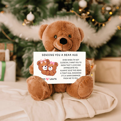 Teddy Bear Gift For Mom-Sending a Bear Hug to Mother