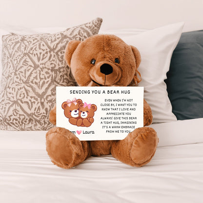 Teddy Bear Gift For Mom-Sending a Bear Hug to Mother