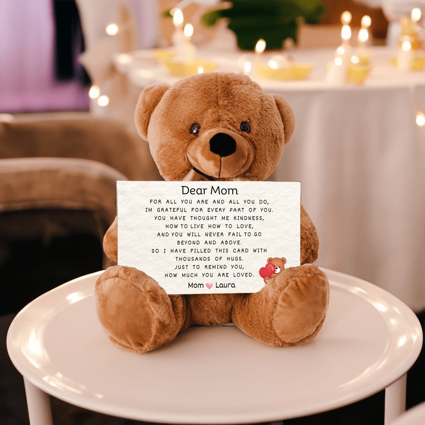 Teddy Bear Gift For Mom