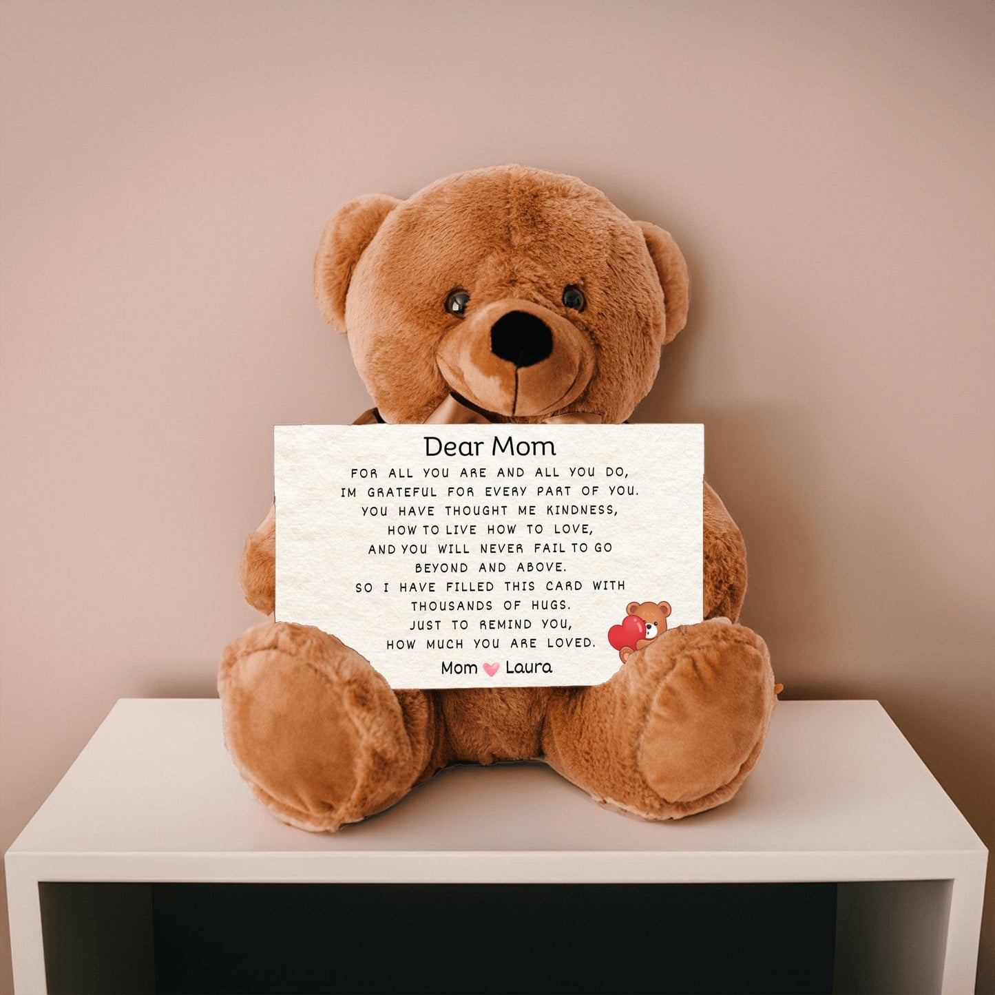 Teddy Bear Gift For Mom