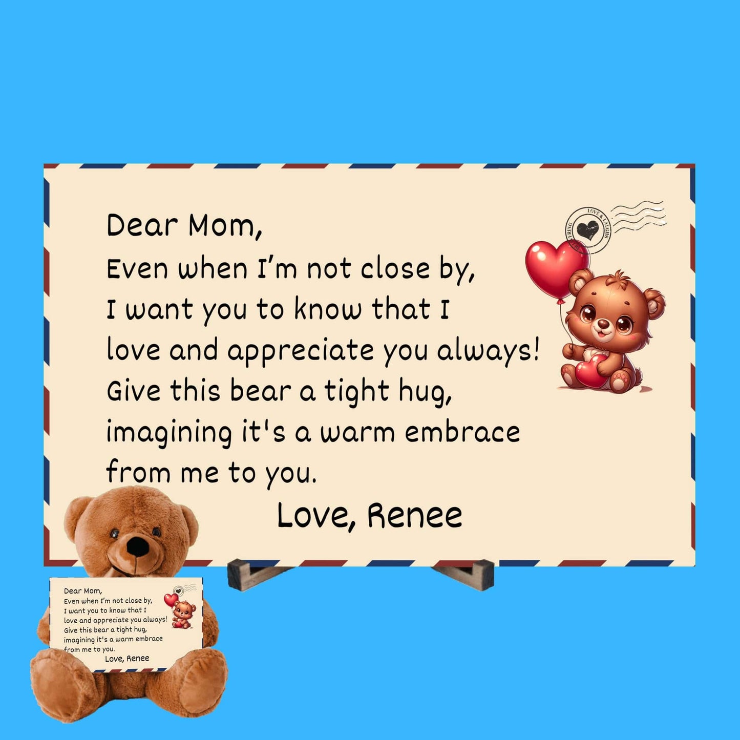 Teddy Bear Gift For Mom