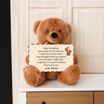 Teddy Bear Gift For Grandma