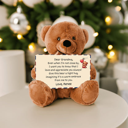 Teddy Bear Gift For Grandma