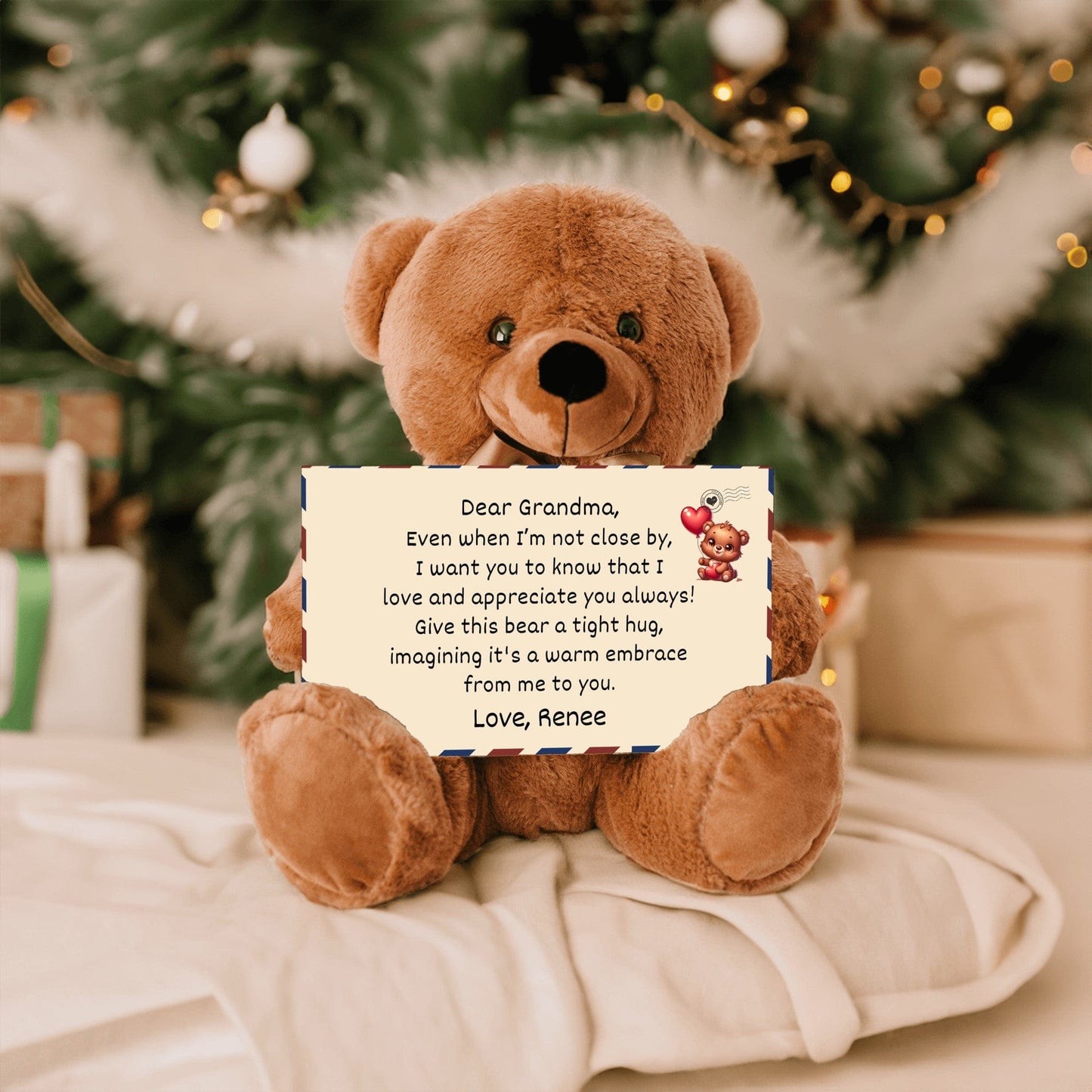 Teddy Bear Gift For Grandma