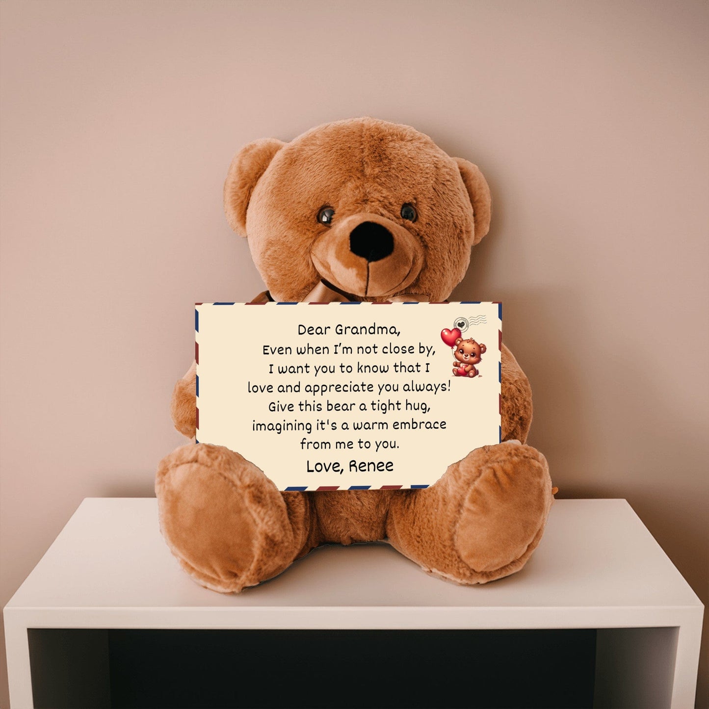 Teddy Bear Gift For Grandma