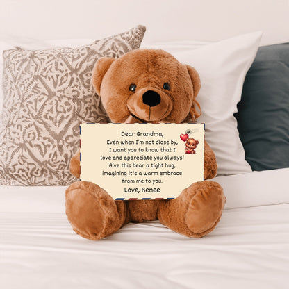 Teddy Bear Gift For Grandma