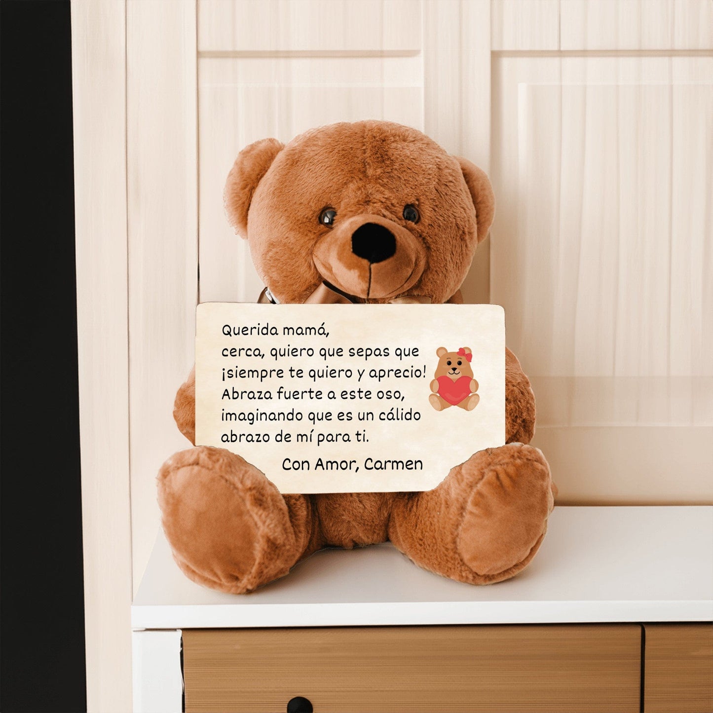 Teddy Bear For Spanish mom