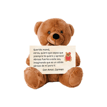 Teddy Bear For Spanish mom