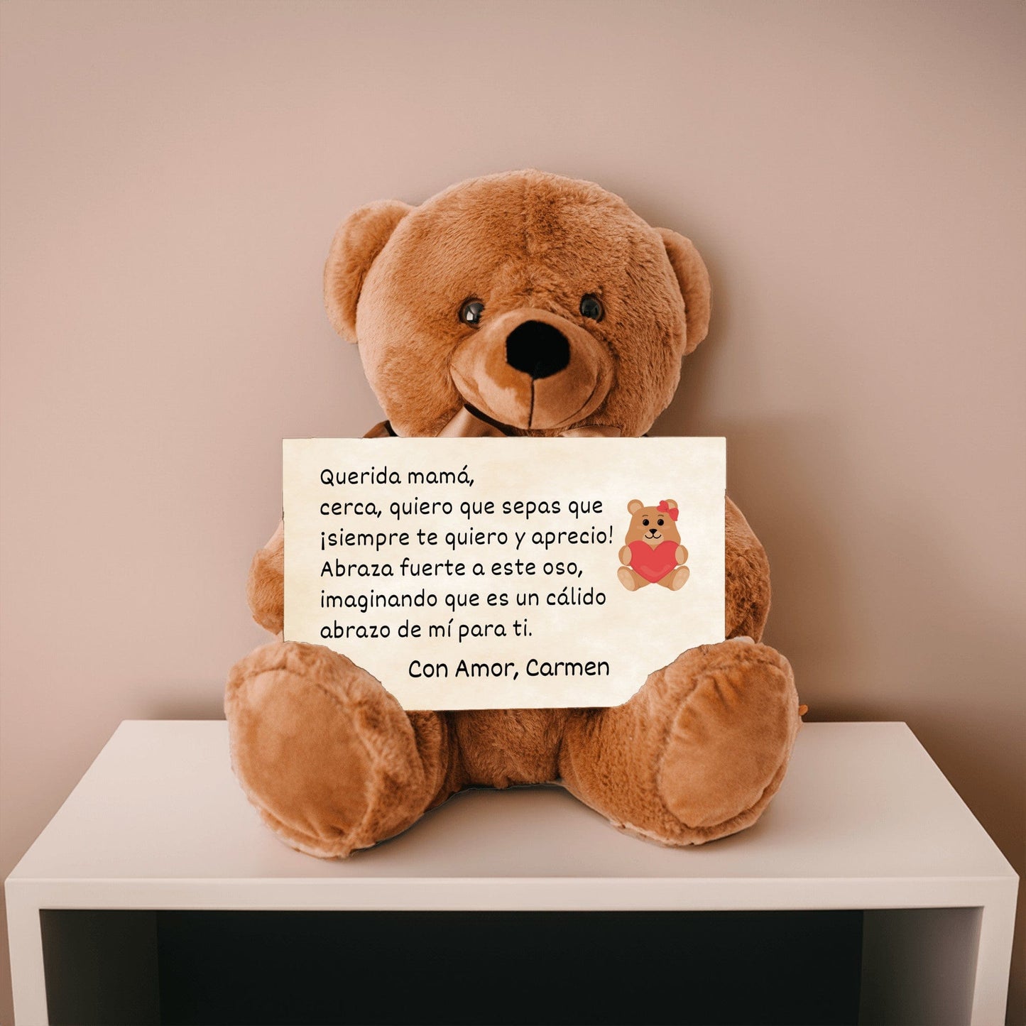 Teddy Bear For Spanish mom