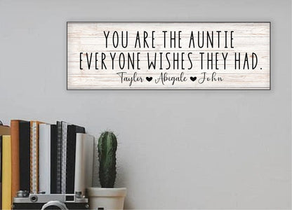 Mdf Sign For Auntie