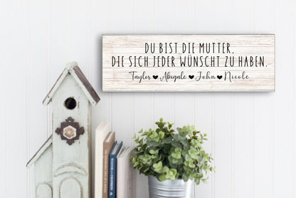 Mdf Sign for Mutter