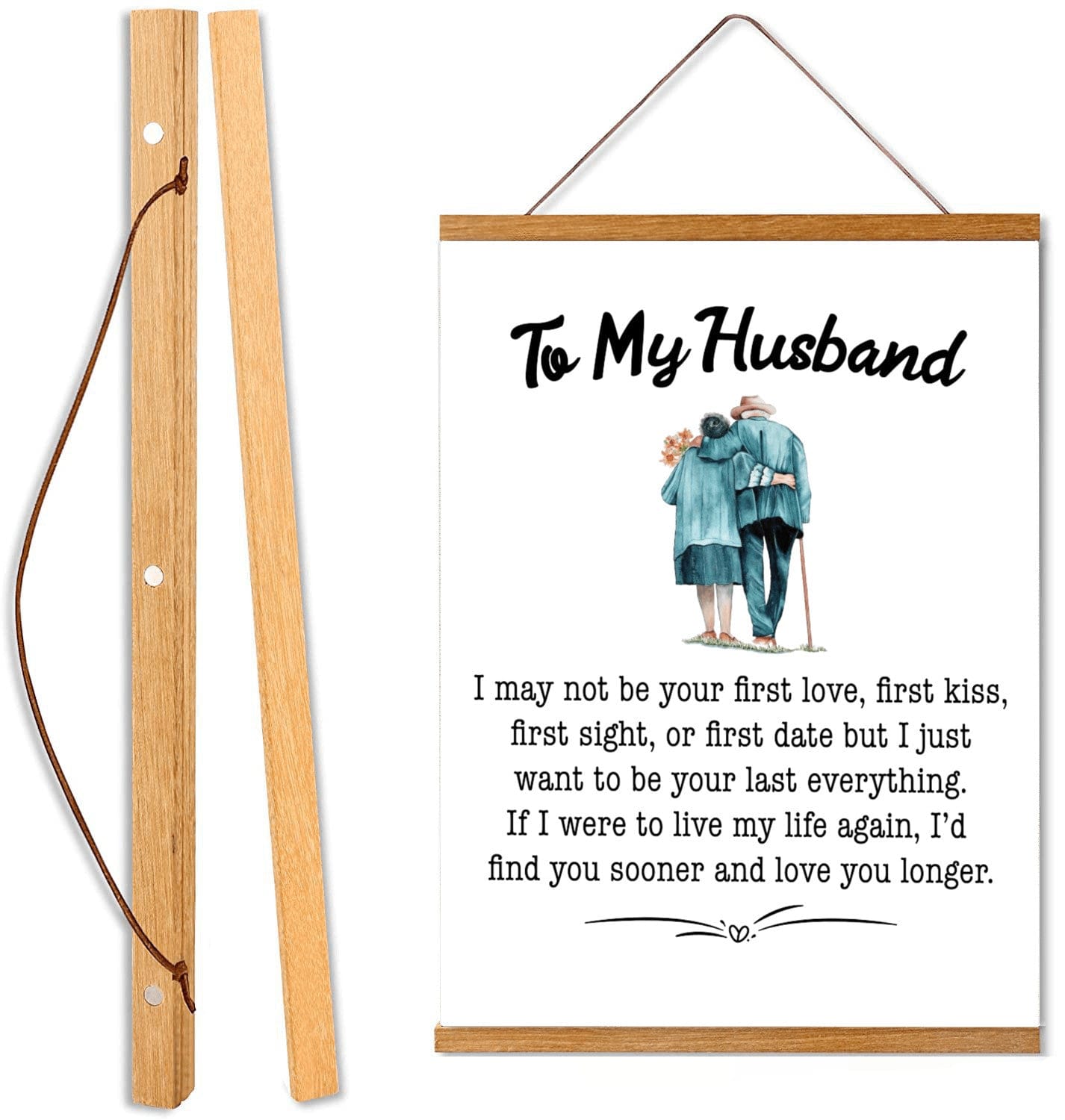 To My Husband Hanging Wall