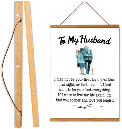 To My Husband Hanging Wall