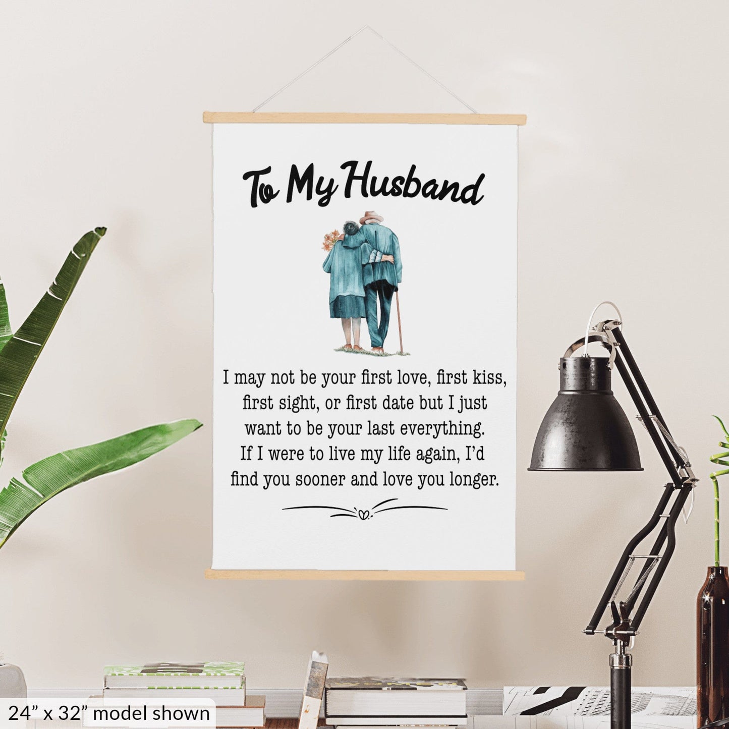 To My Husband Hanging Wall