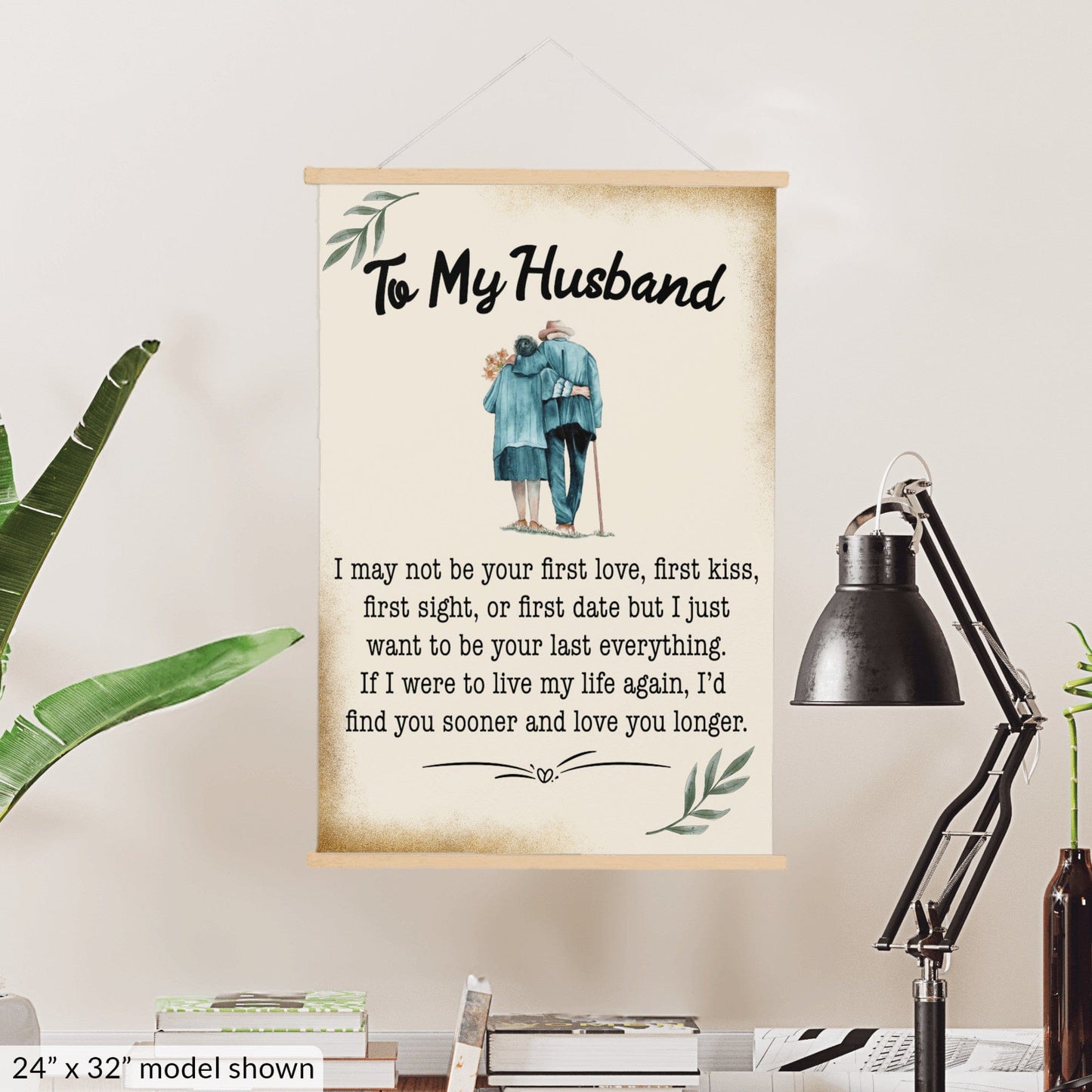 To My Husband Hanging Wall