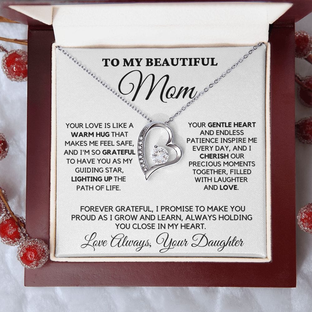 Gift For Mom From daughter - Your Love is Like a Warm Hug