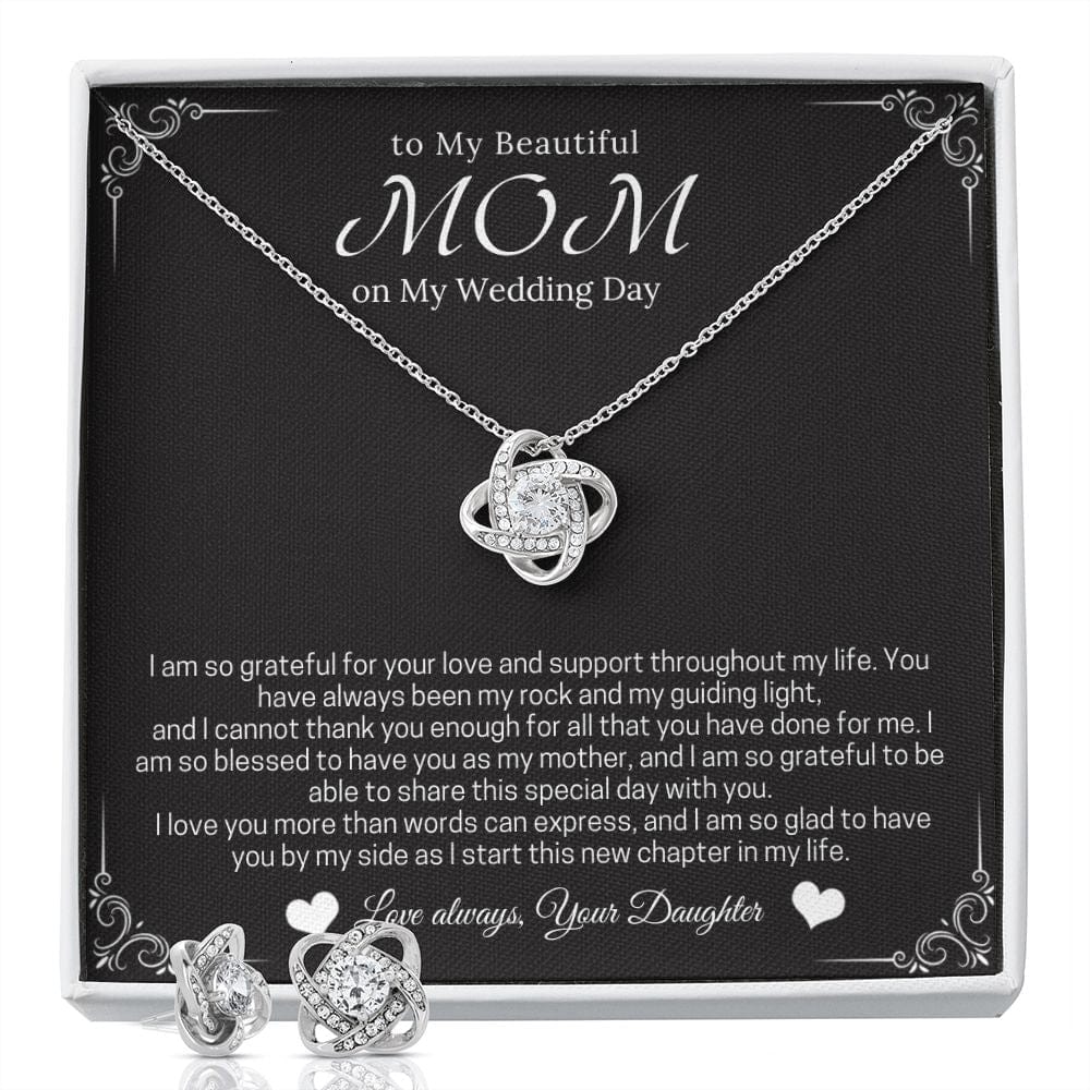 To My beautiful Mom On My Wedding Day - I Am So Grateful For Your Love