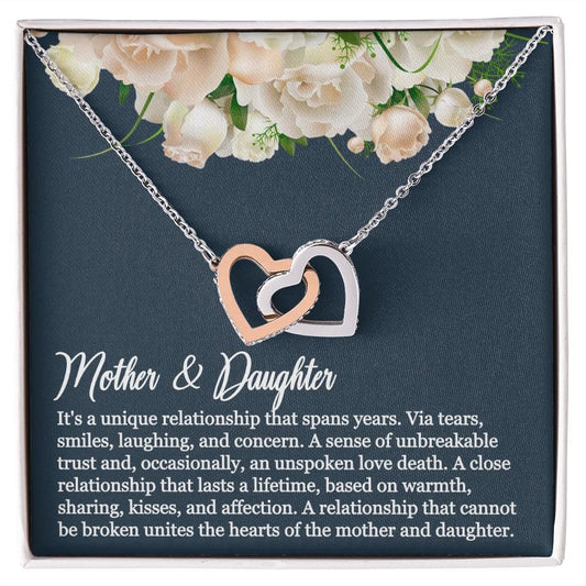 Mother & Daughter Gift - A Close Relationship That Lasts A Lifetime