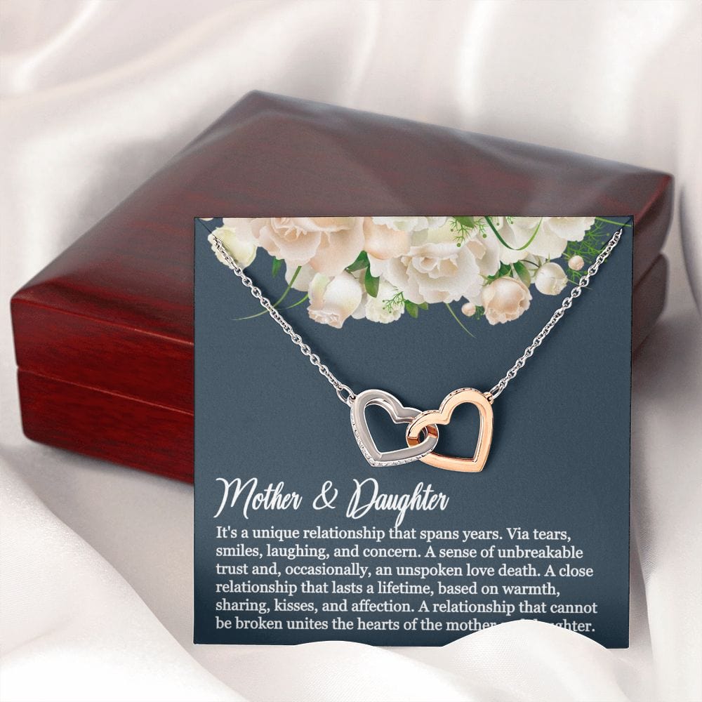 Mother & Daughter Gift - A Close Relationship That Lasts A Lifetime